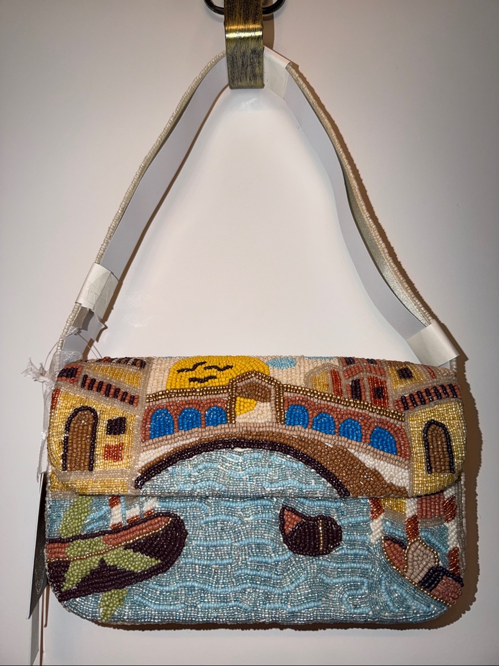 NWT-Beaded Venice Bag (got in plastic in bin) so pristine condition
